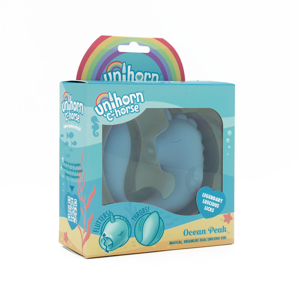 Unihorn C Horse – Multi-Function Vibrating Device – Blue