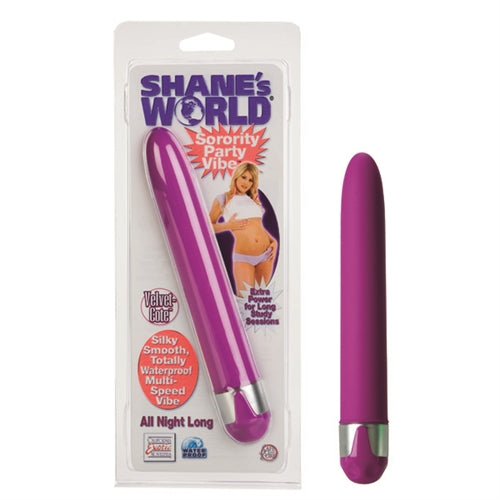 CalExotics Shanes World Sorority Party Vibe Massager – Purple