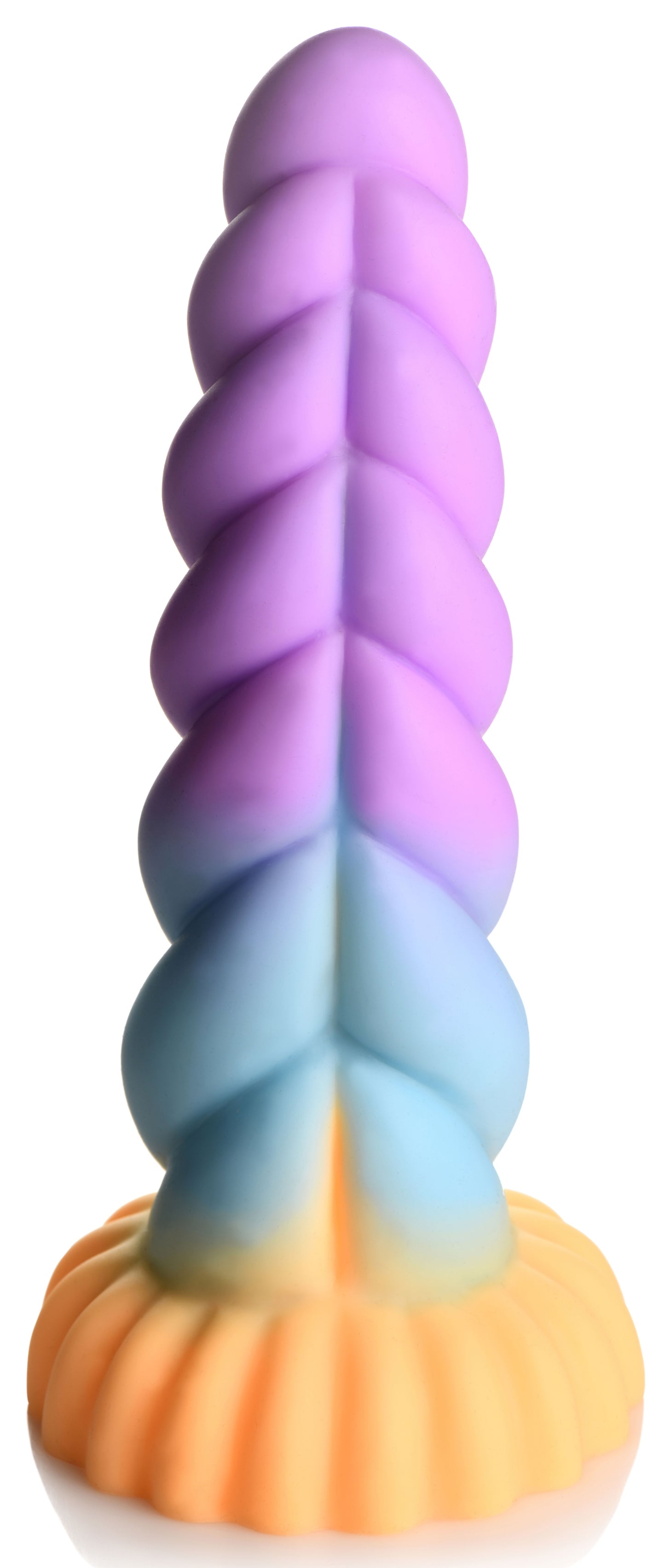 Mystique Silicone Unicorn Dildo with Suction Cup – Multi