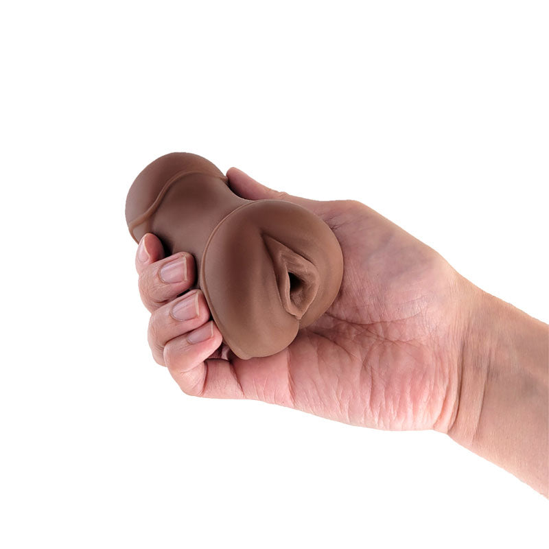 NS Novelties Pocket Pals Vagina Stroker - Realistic Brown