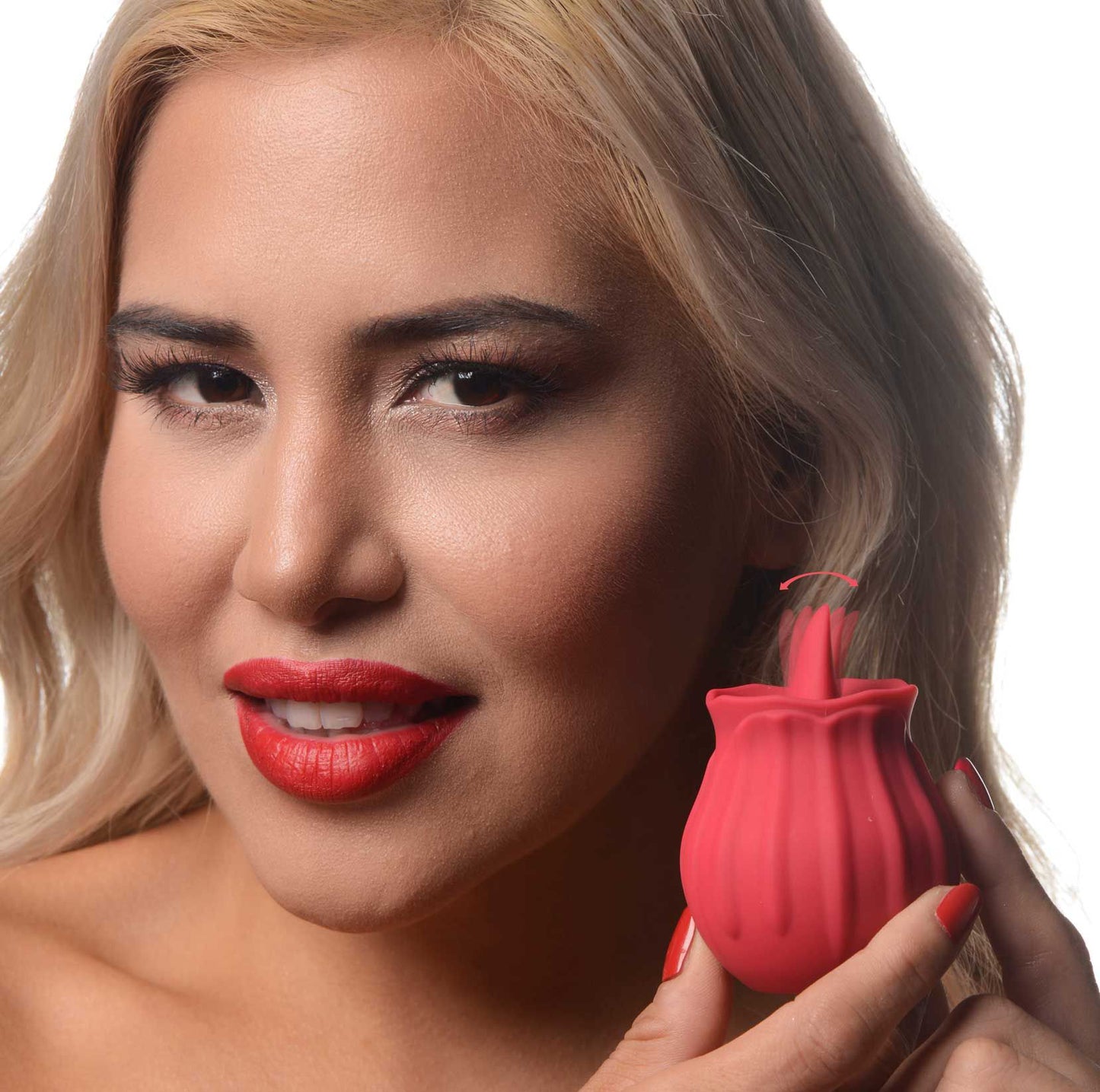 Bloomgasm Wild Violet Licking Clit Stimulator – Red