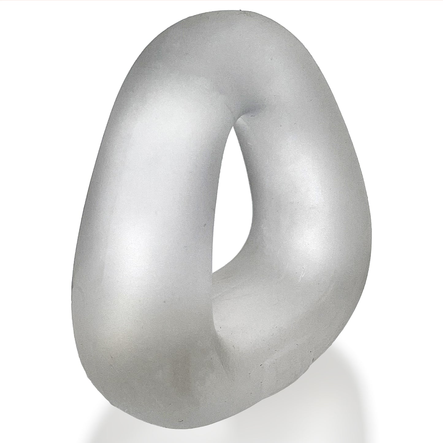 Zoid Trapazoid Lifter Cockring - Clear Ice - Silicone Blend