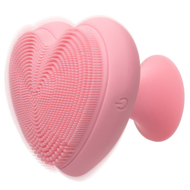 CalExotics Posh Kiss Me Handheld Massager – Pink – Waterproof with Suction Cup Base