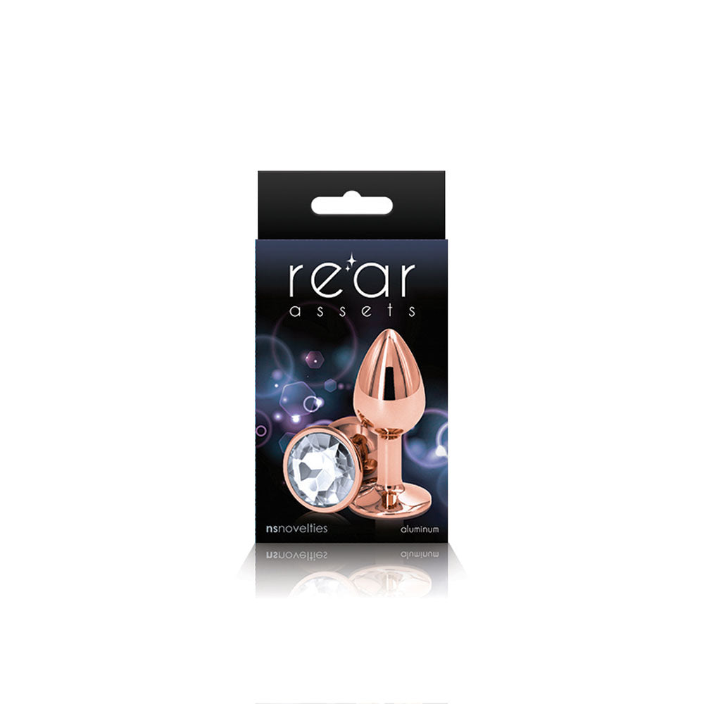 nsnovelties Rear Assets Small Anal Toy – Rose Gold
