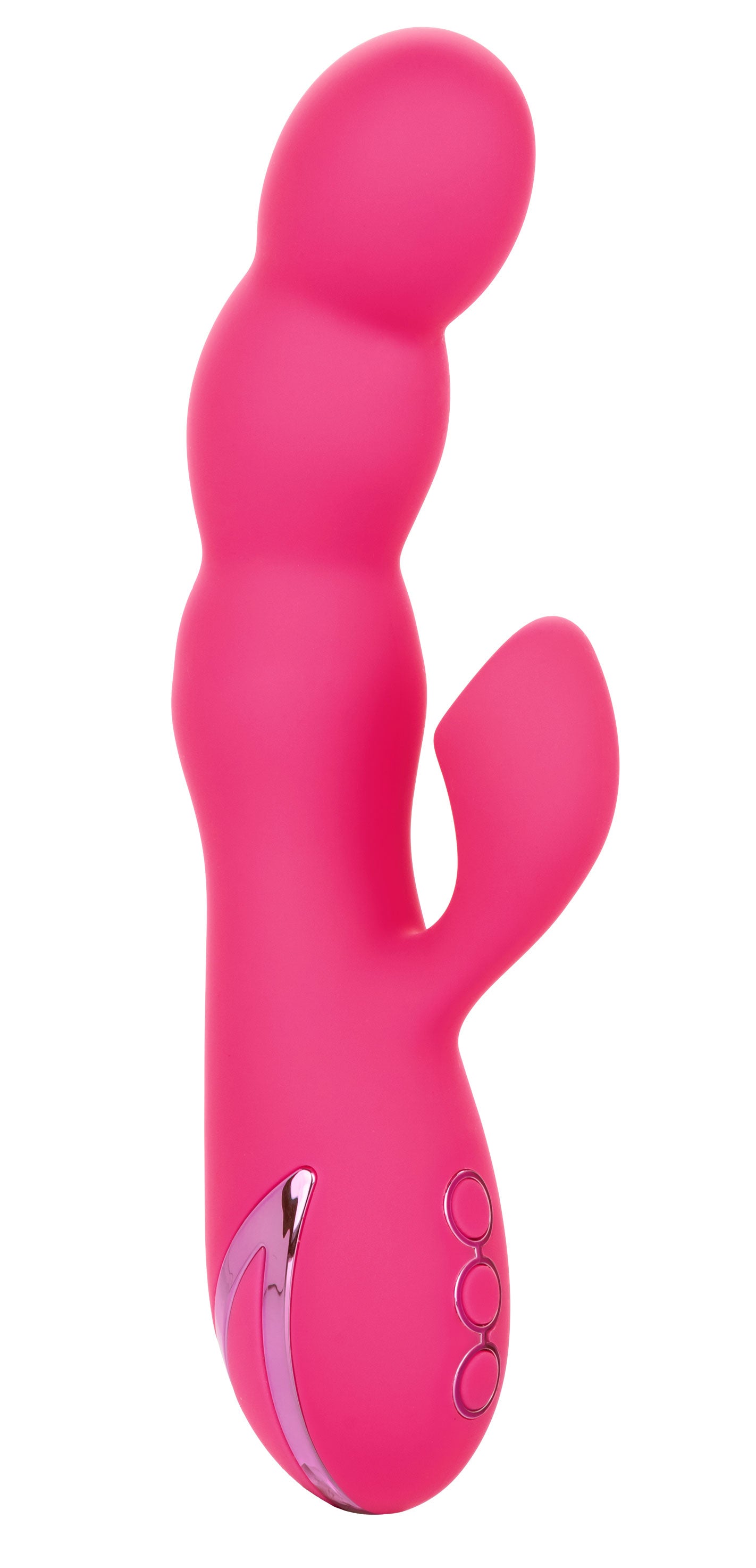 California Dreaming Oceanside Orgasm Massager – Pink with Multi-Function Suction and Vibration