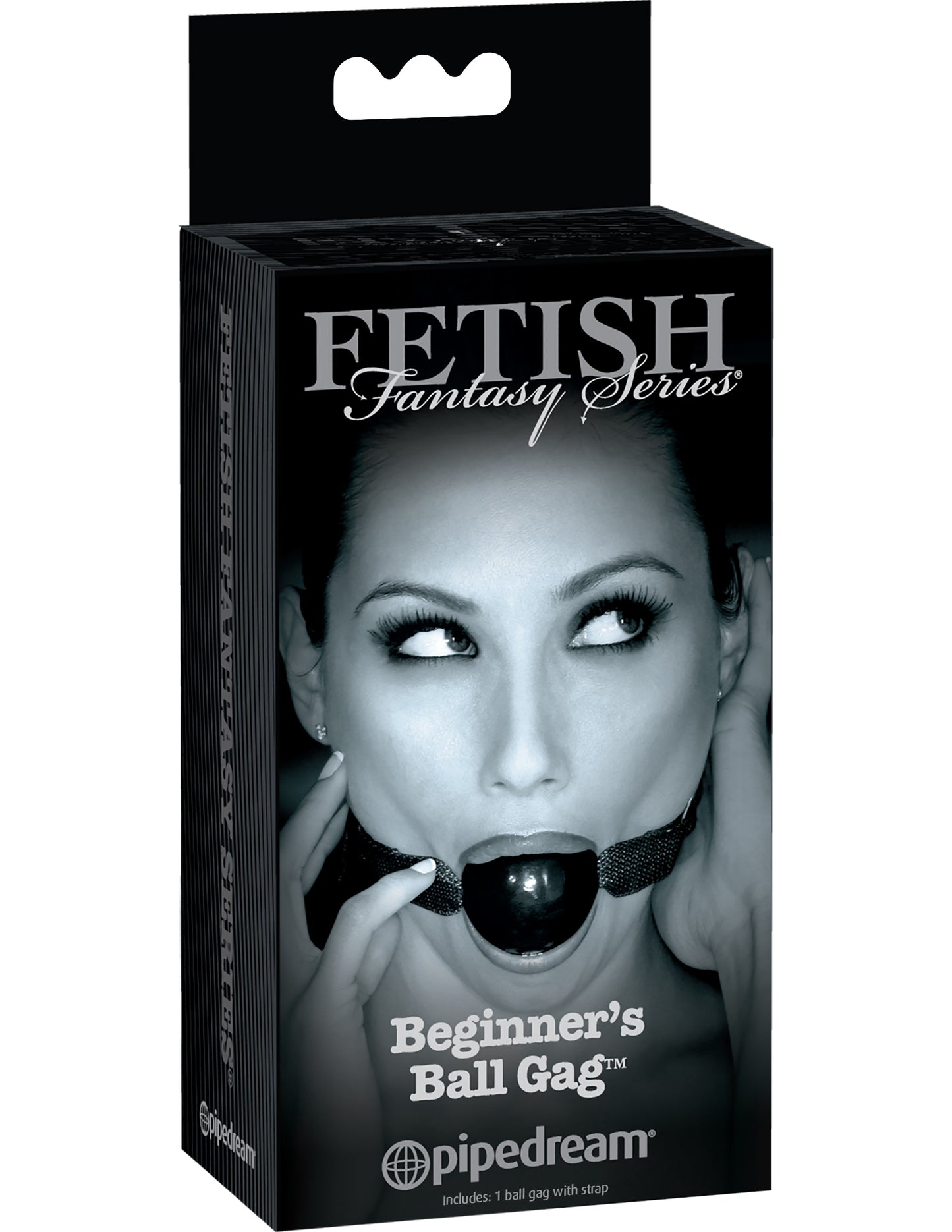 Pipedream Fetish Fantasy Series Limited Edition Beginner's Ball Gag – Black