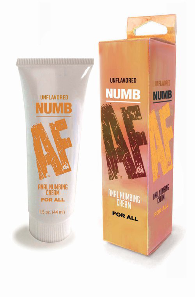 Little Genie Numb AF Anal Desensitizing Gel - Unflavored - 1.5 Fl. Oz.
