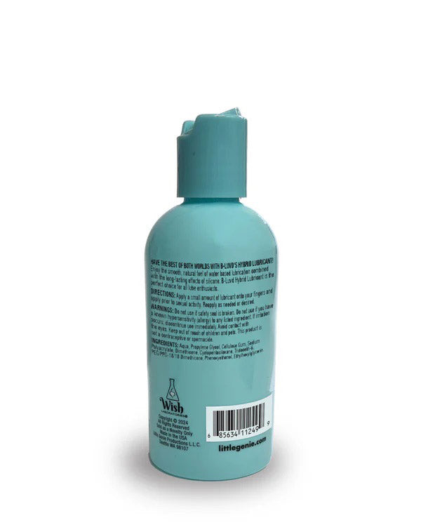 B-Luvd Hybrid Lubricant 4oz – Silicone and Water-Based Formula