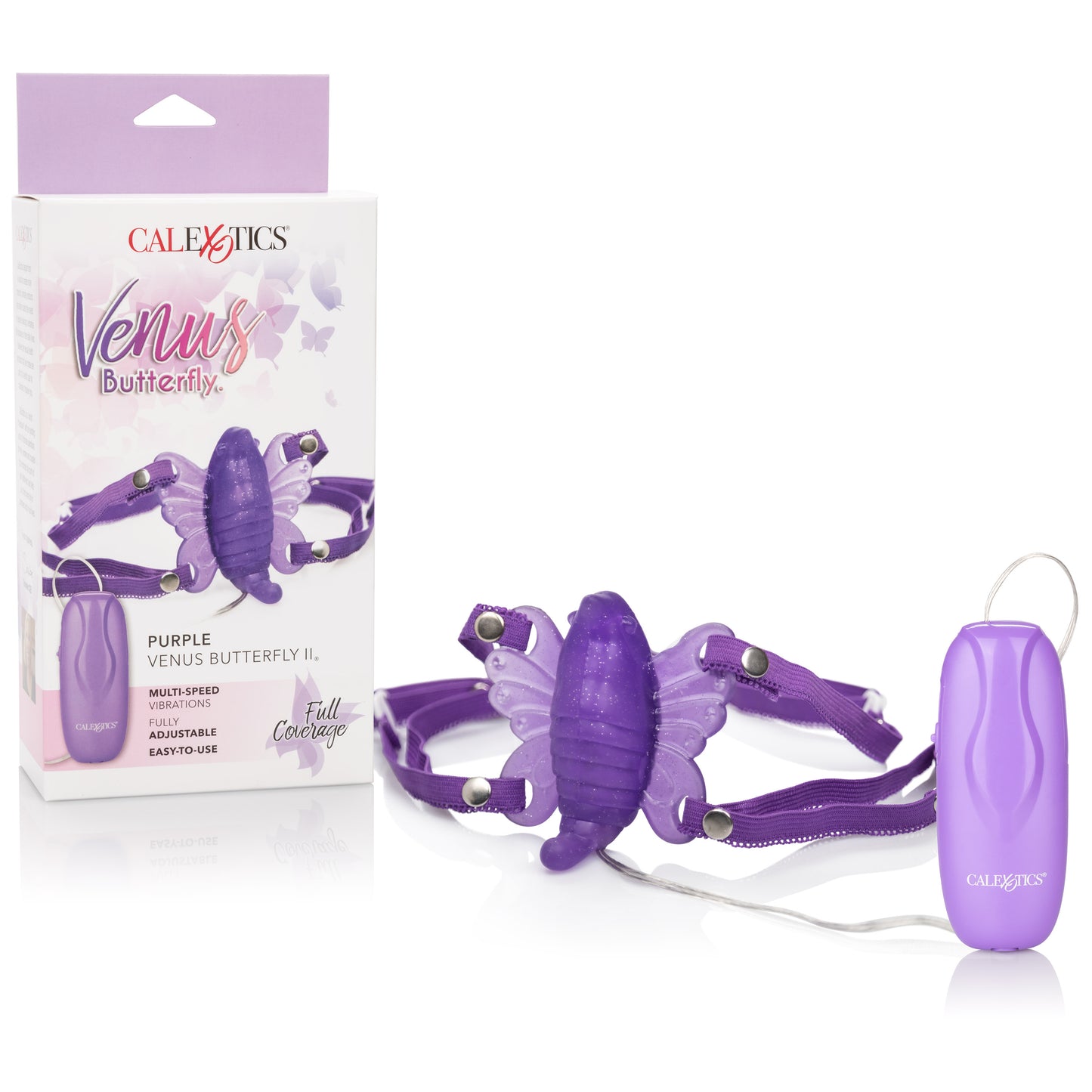 CalExotics Venus Butterfly 2 Clitoral Stimulator – Purple