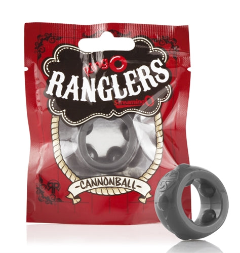 Ringo Ranglers Cannonball - Gray - Waterproof Male Stimulation Device