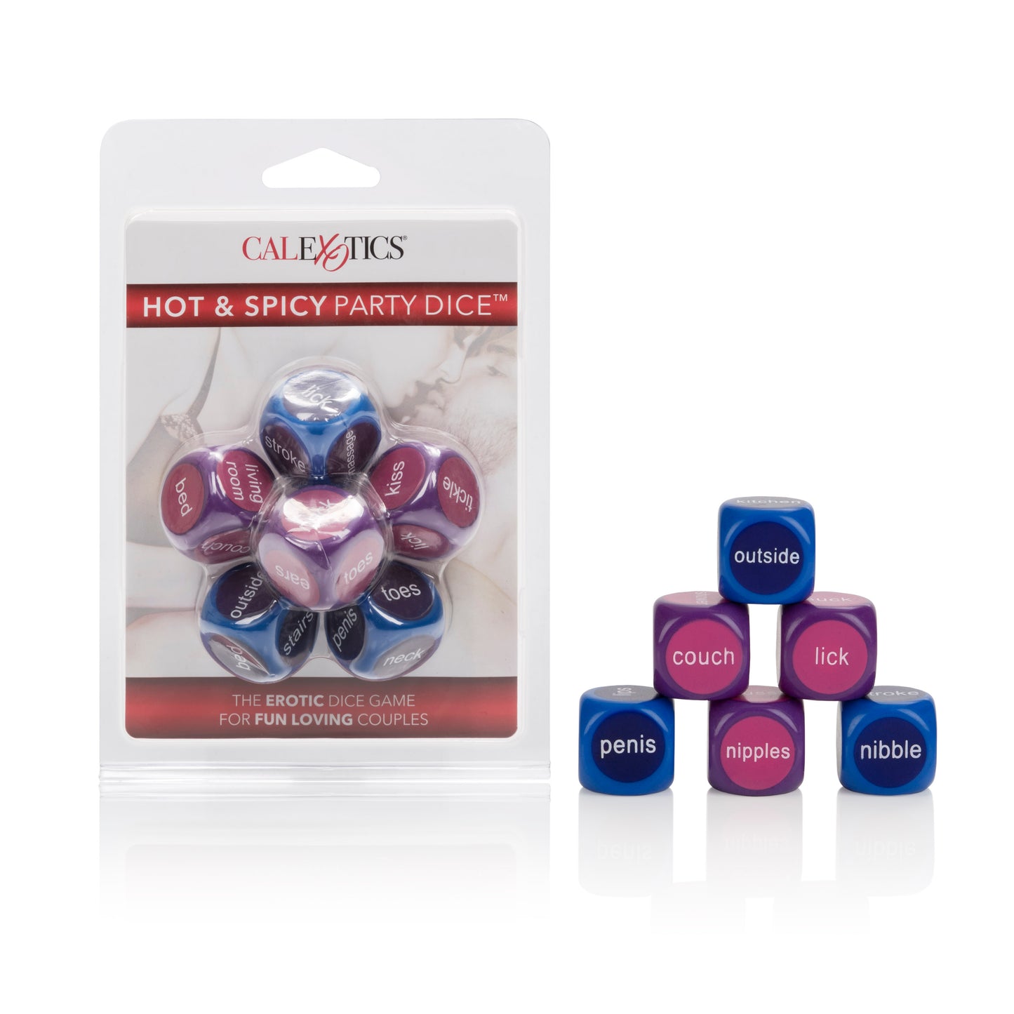 CalExotics Hot and Spicy Dice Game – Erotic Game for Couples