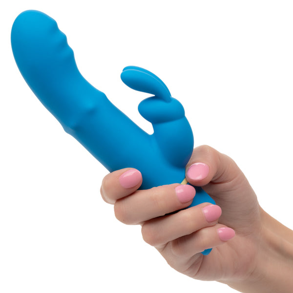 CalExotics Love Bunny Beaded G Bunny Vibrator with Dual Motors – Blue