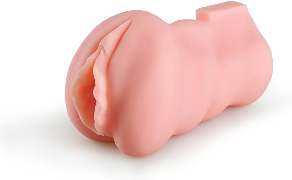 Viben Quickies Realistic Pussy Stroker with Ridged Inner Sleeve – Beige