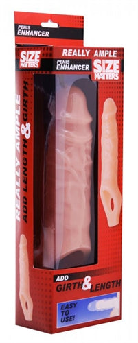 XR Brands Really Ample Penis Enhancer - Flesh Colored Erection Enhancer