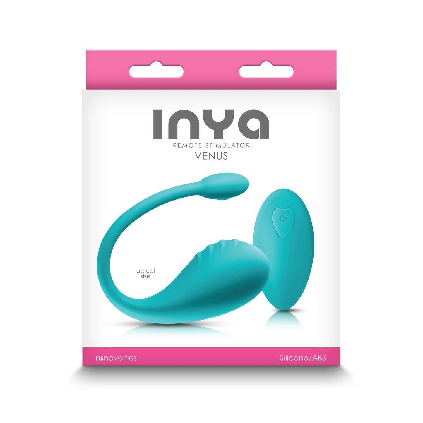 Inya Venus Teal Remote-Controlled Vibrator – Teal