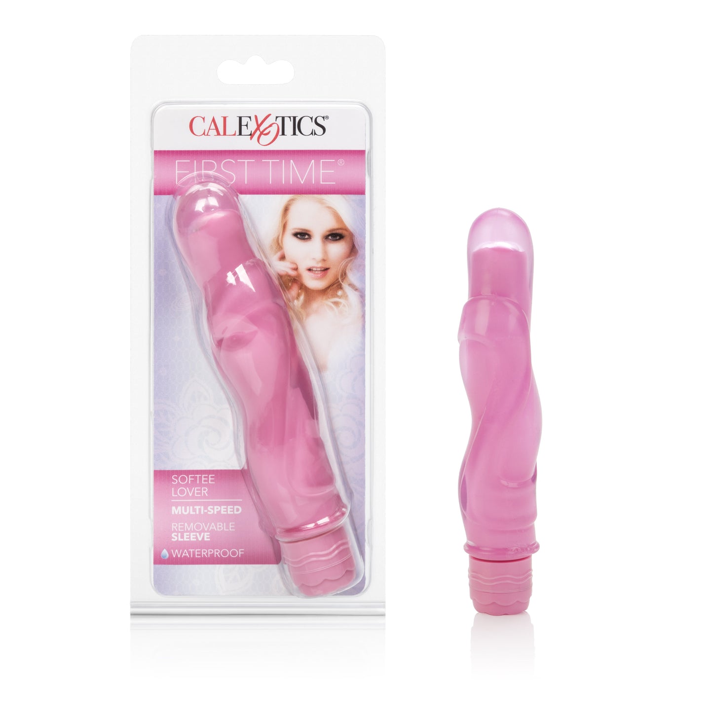 CalExotics First Time Softee Lover Vibe – Pink – Multi-Speed Vibrator