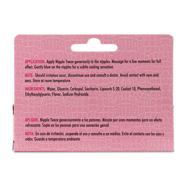 California Fantasies Nipple Teeze - 0.5 Oz. Tube - Boxed