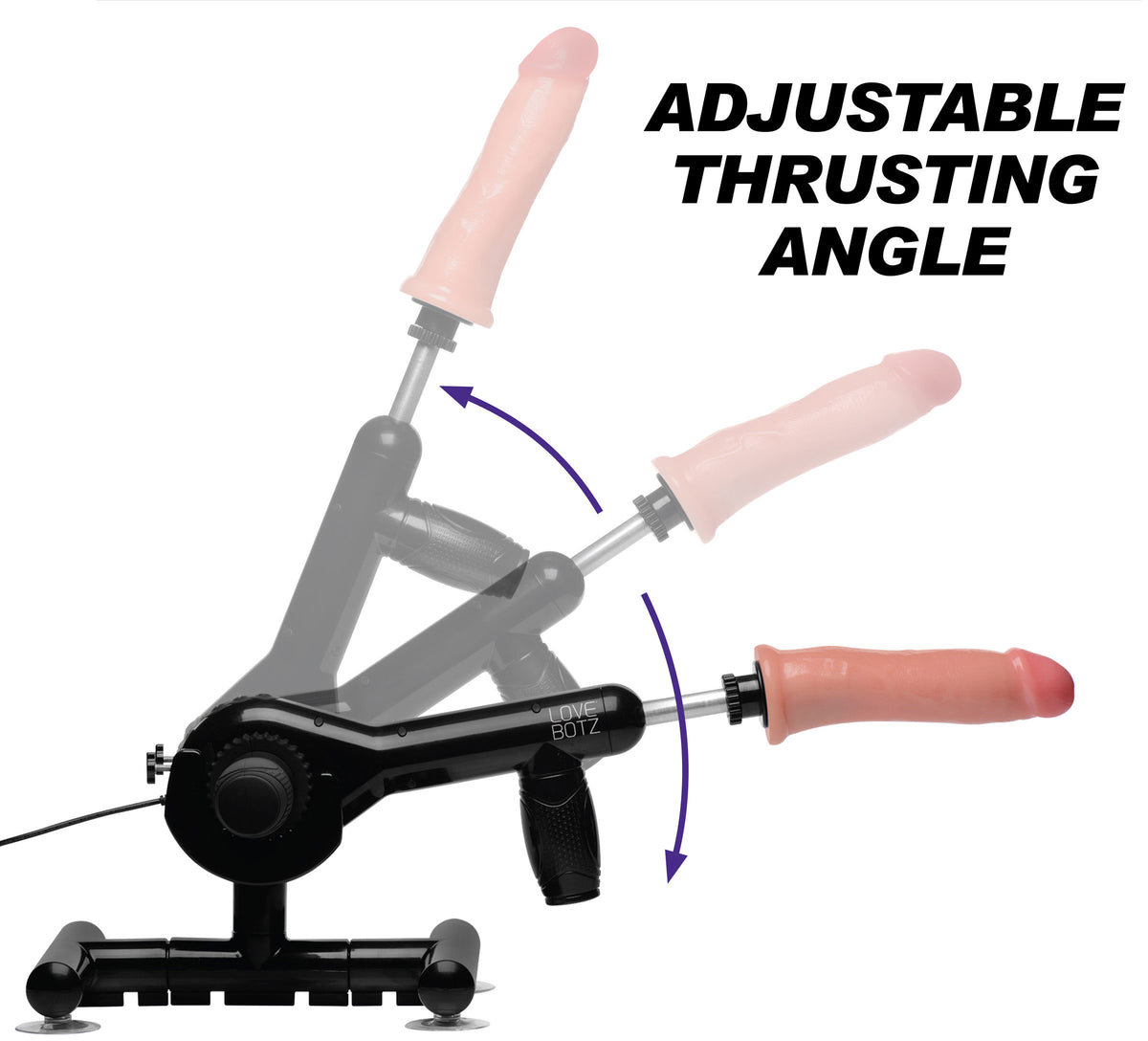 Pro-Bang Sex Machine with Remote Control – Black
