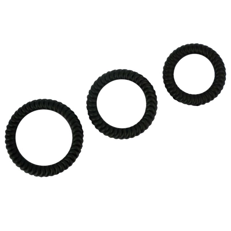 Ram Ultra Cocksweller - Silicone Penis Rings - Black