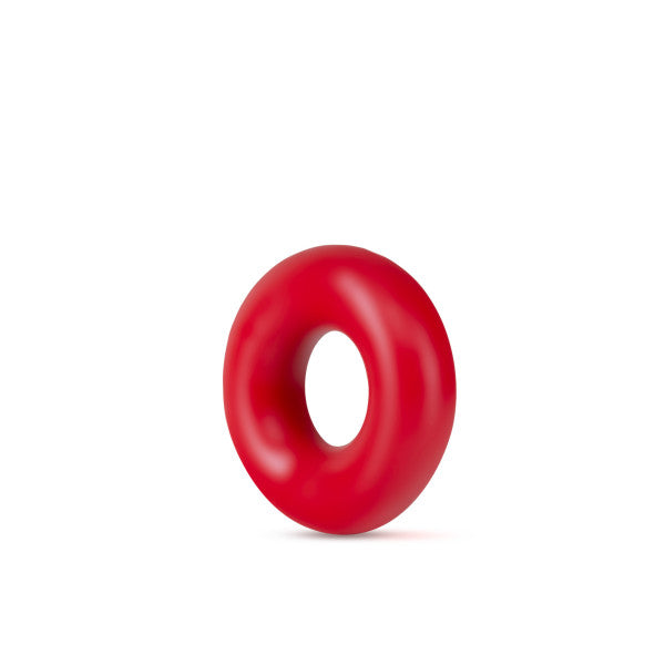 Stay Hard Donut Rings Oversized Cock Rings – Red