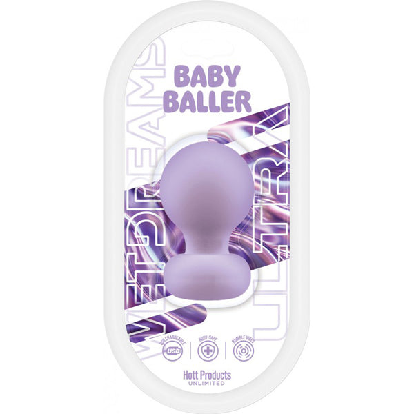Hott Products Wet Dreams Ultra Vibrator – Purple – 10 Frequencies – Waterproof