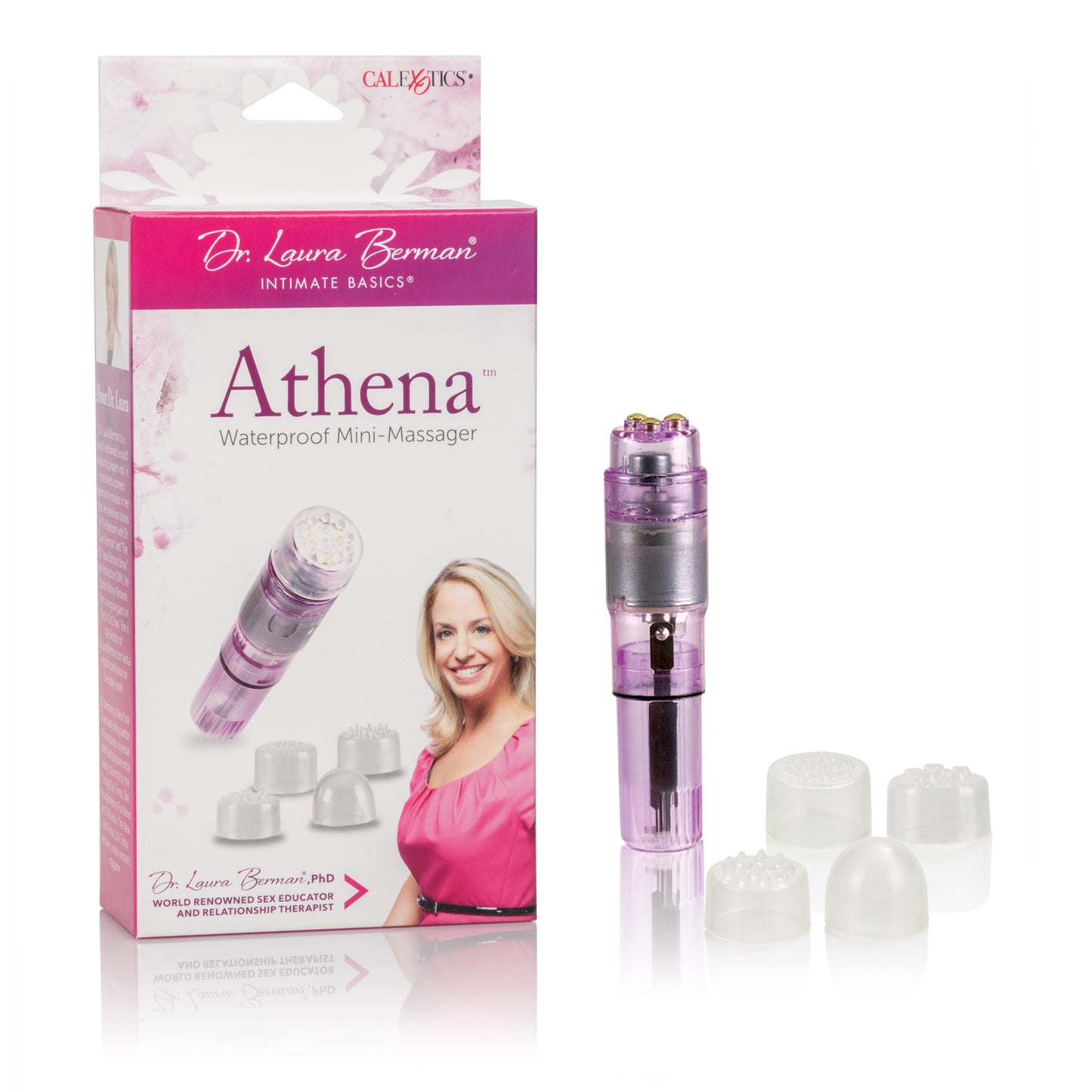 Berman Athena Waterproof Mini Massager – Pink