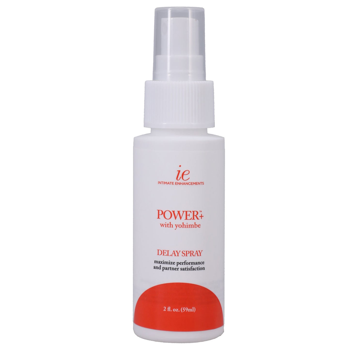 Doc Johnson Power Plus Delay Spray for Men – 2 Fl. Oz. – Odorless and Tasteless