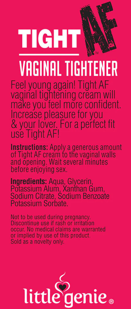 Little Genie Tight AF Vaginal Tightener 1.5oz – Enhances Sensitivity