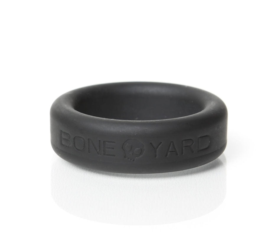 Boneyard Silicone Ring 30mm - Waterproof Black Silicone Ring