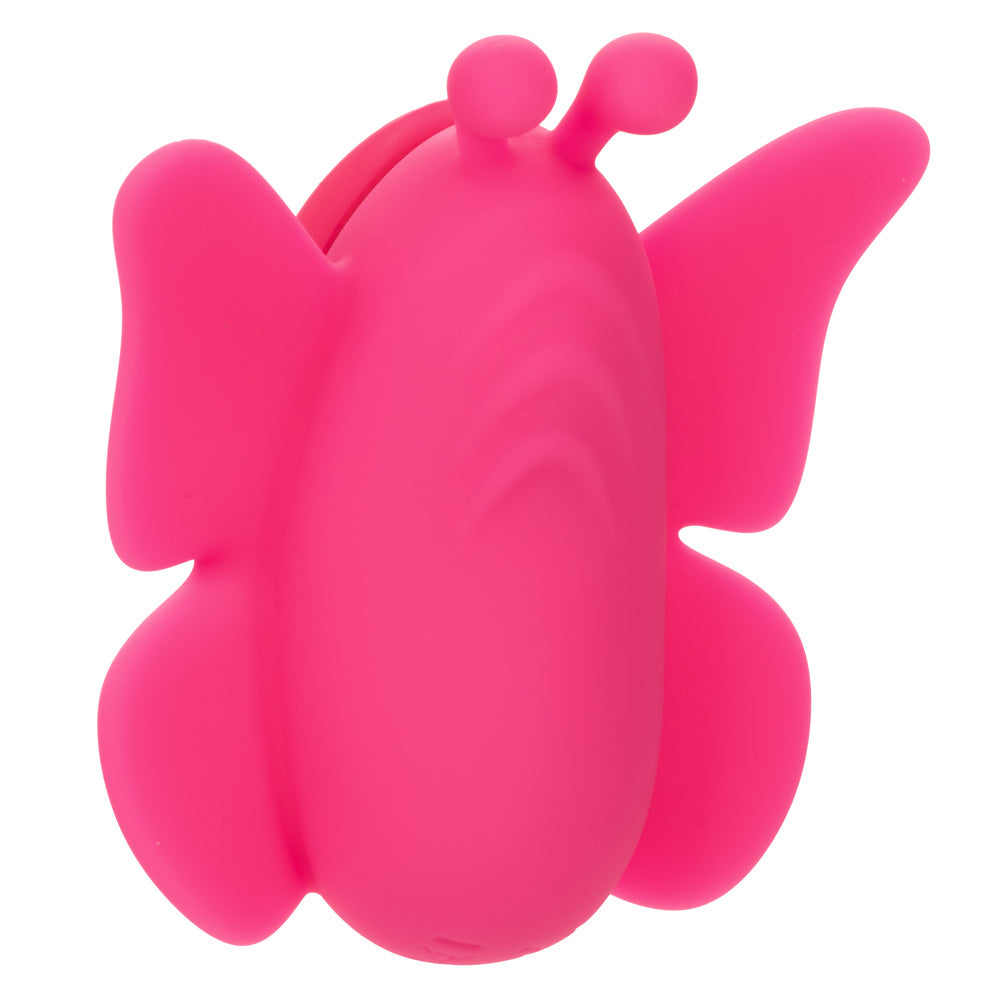 CalExotics Neon Vibes The Flutter Vibe - Pink - Multi-Function Waterproof Panty Vibe