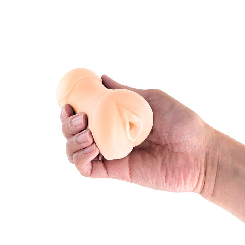 NS Novelties Pocket Pals Vagina Stroker - Realistic - White
