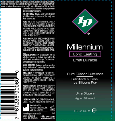 I.D. Lubricants Millennium Silicone Lubricant – 1 Oz