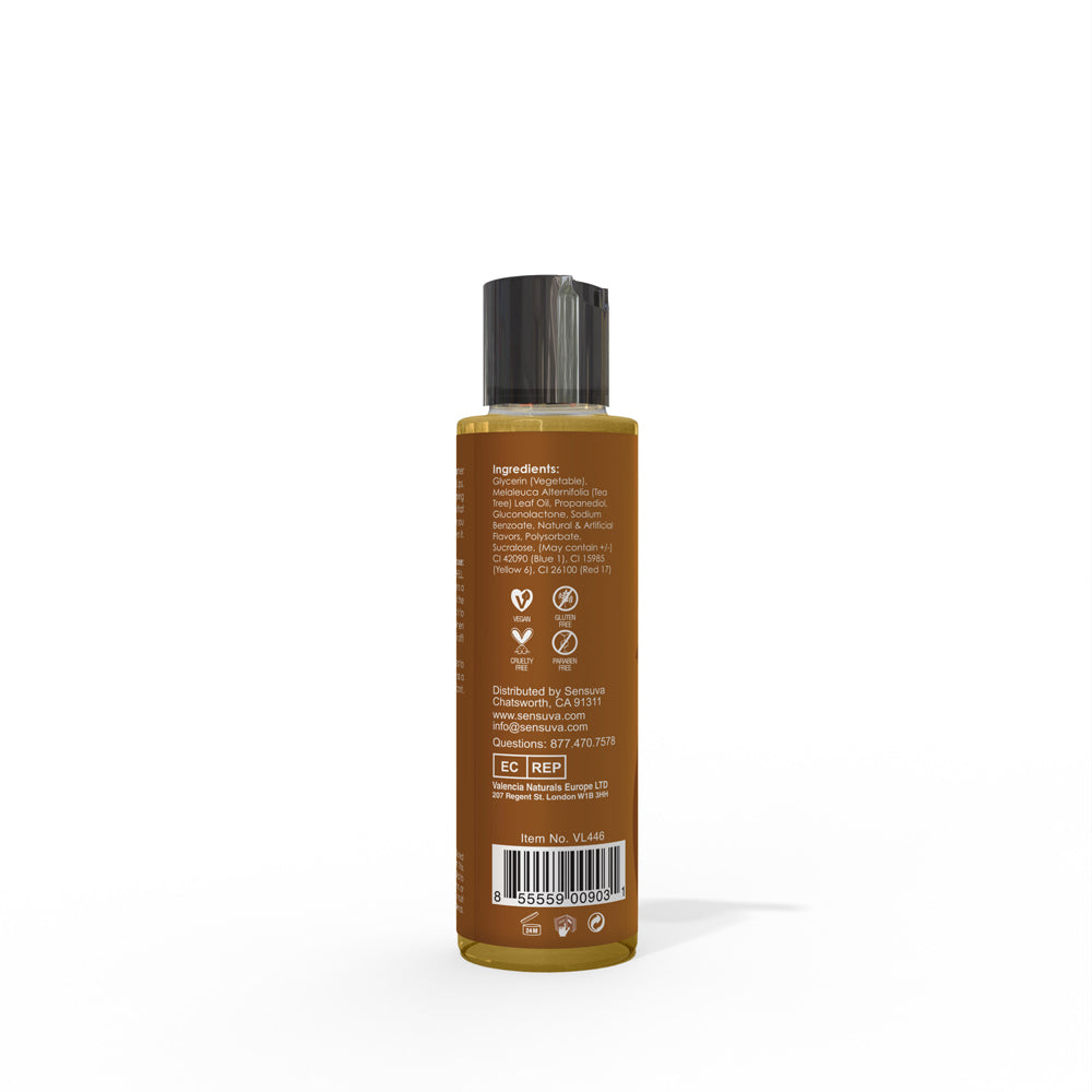 Sizzle Lips Warming Edible Gel - Salted Caramel - 4.2 Fl. Oz. / 125 ml