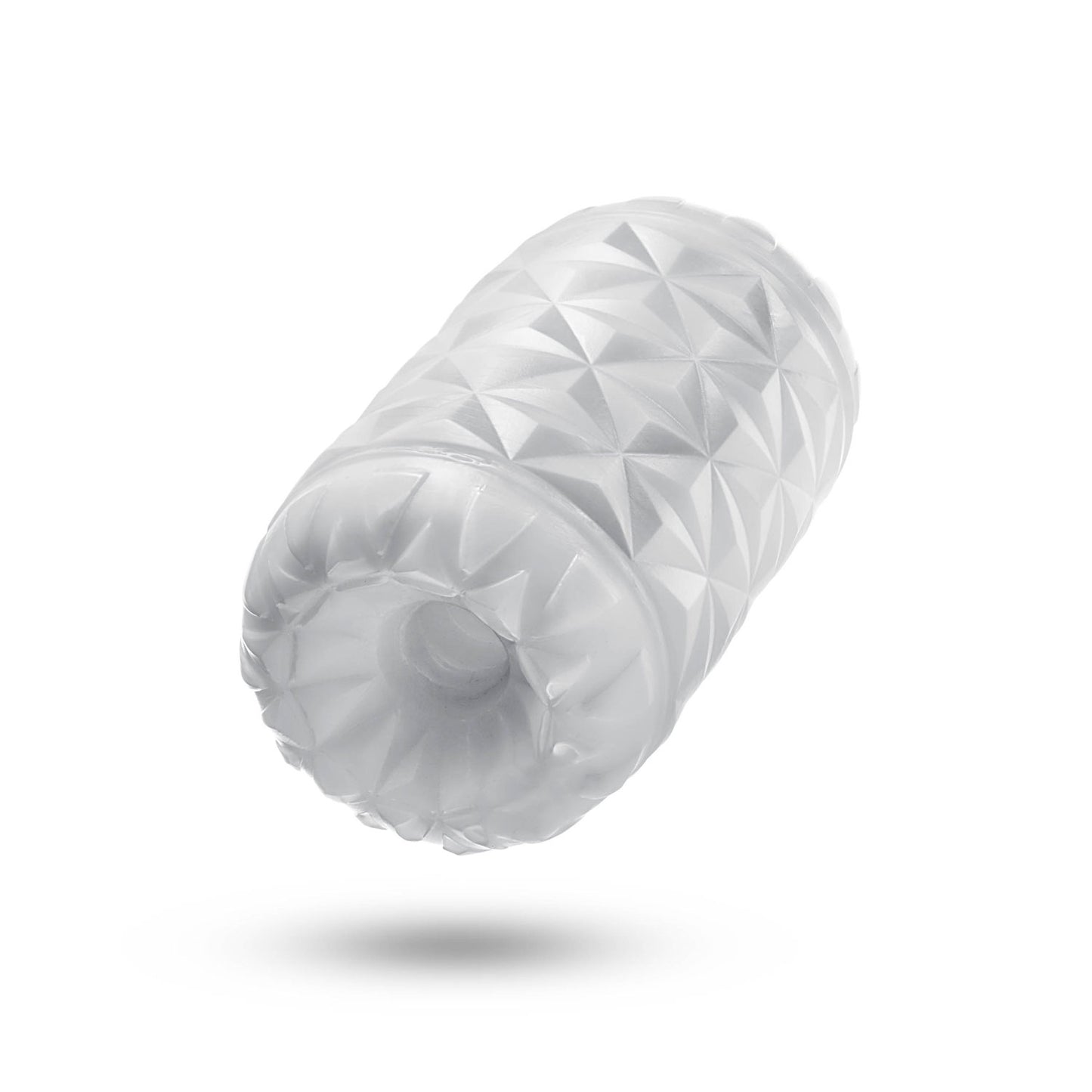 Blush Rize Reakt Self-Lubricating Stroker - White - 3 Pleasure Chambers