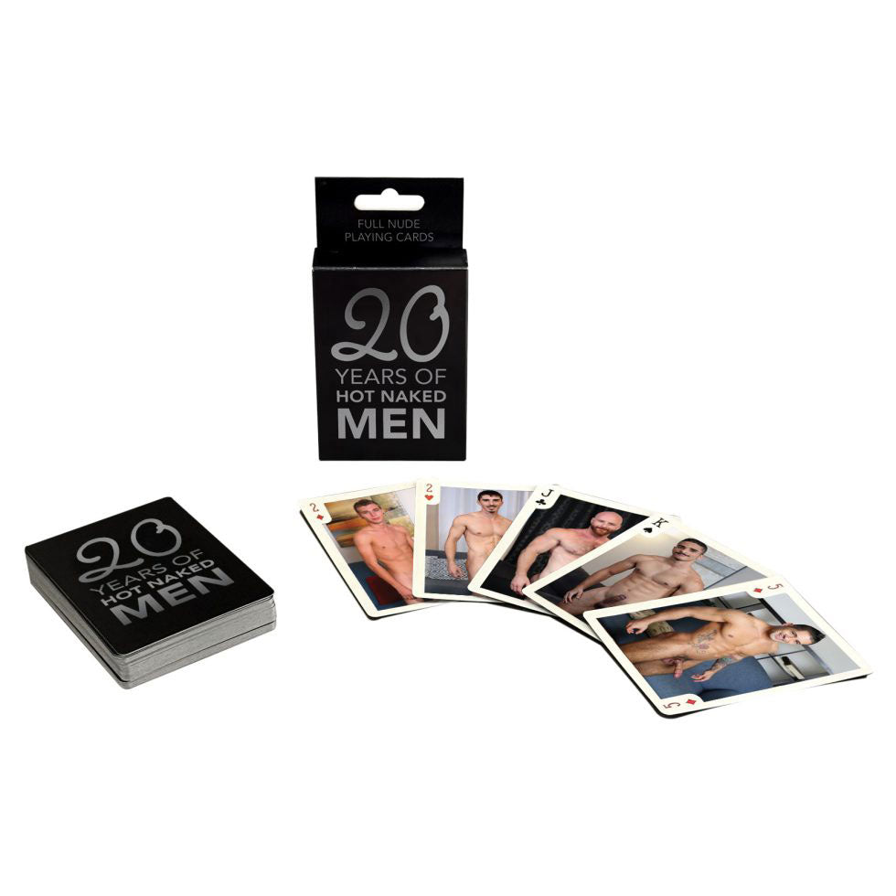 Kheper Games 20 Years of Hot Naked Men Playing Cards – Nude Male Models