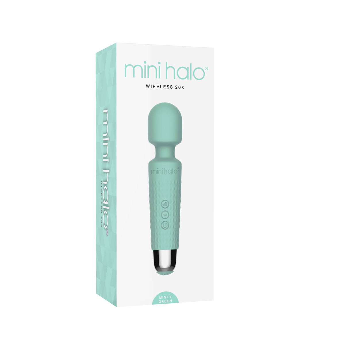 Viben Mini Halo Vibrator – Compact Design with 20 Vibration Patterns – Minty Green
