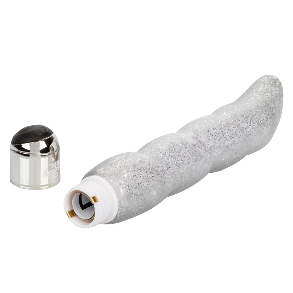 CalExotics Naughty Bits Screwnicorn Majestic G-Spot Vibrator – Silver