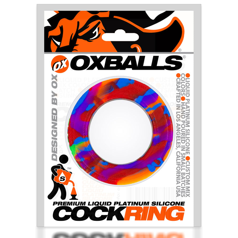 Oxballs Pig-Ring Comfort Cockring - Multi Color