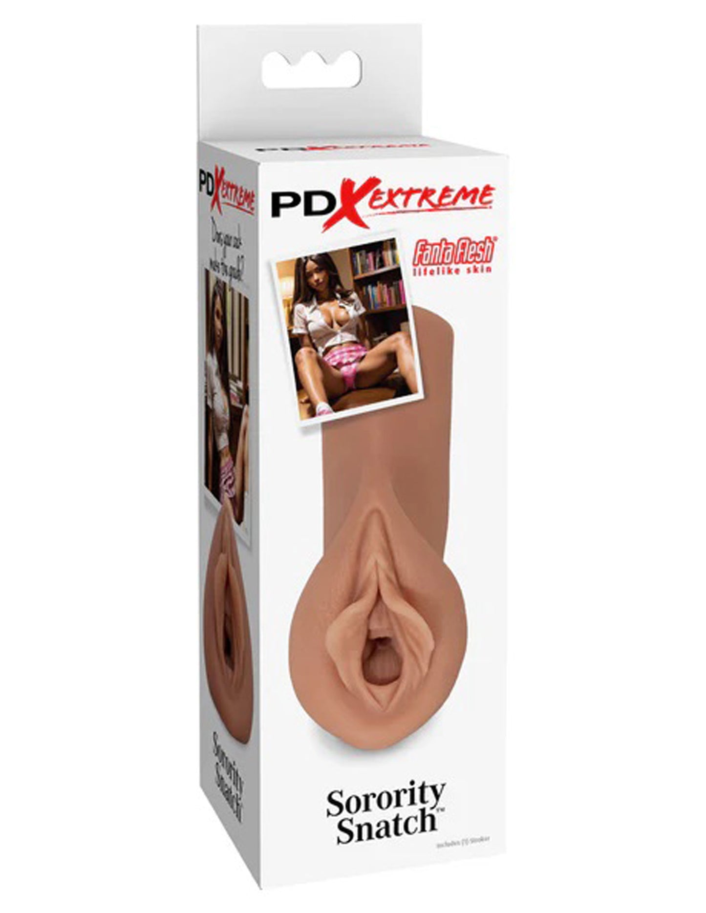 Pipedream Pdx Extreme Sorority Snatch - Realistic Male Stroker - Brown