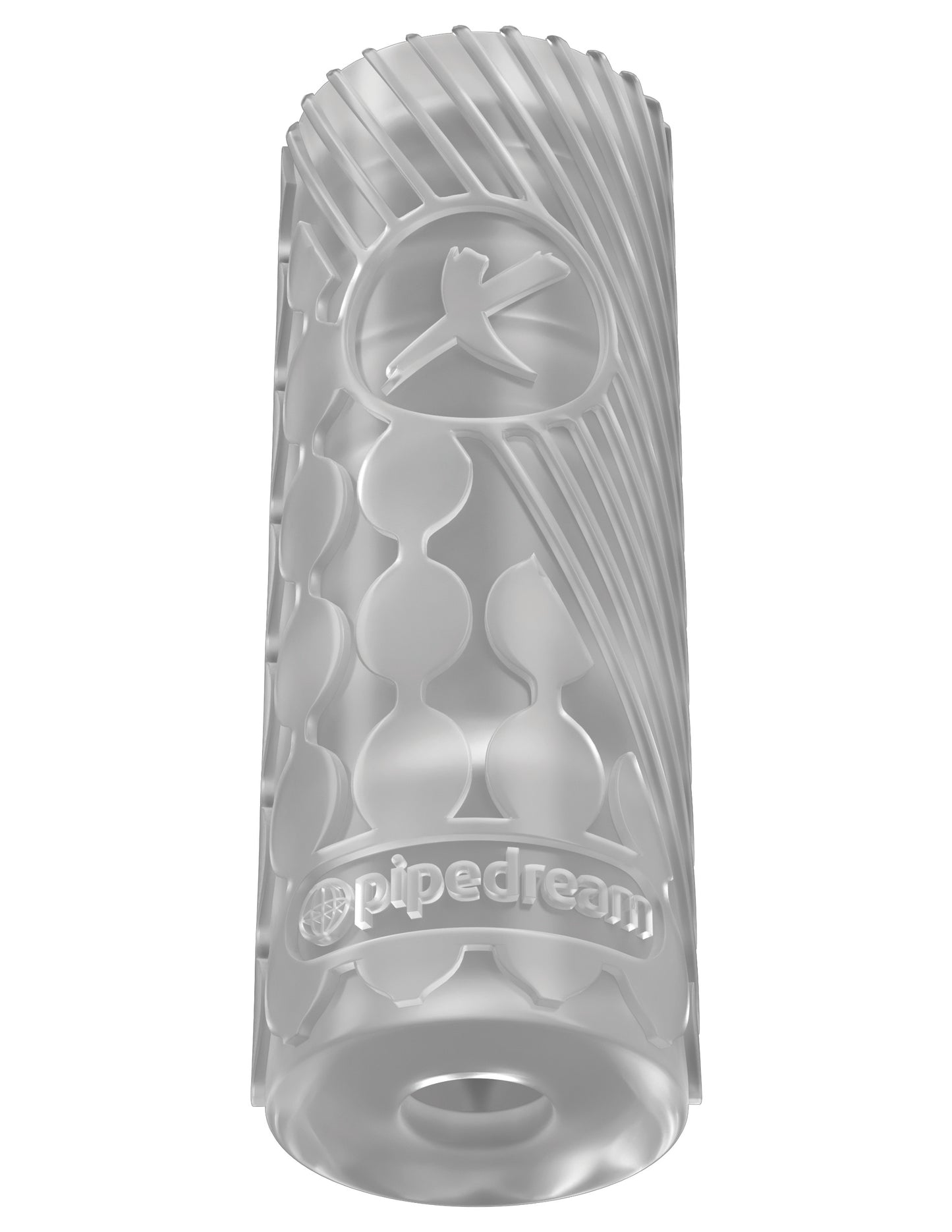 Pipedream EZ Grip Stroker – Clear – Textured Suction Device