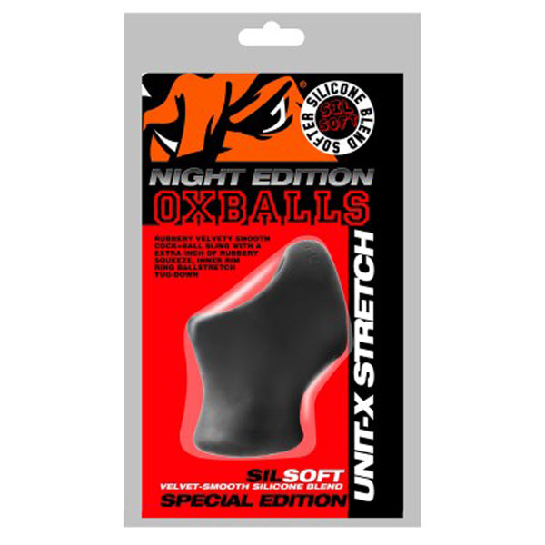Oxballs Unit-X Stretch Ballstretch Cocksling – Black