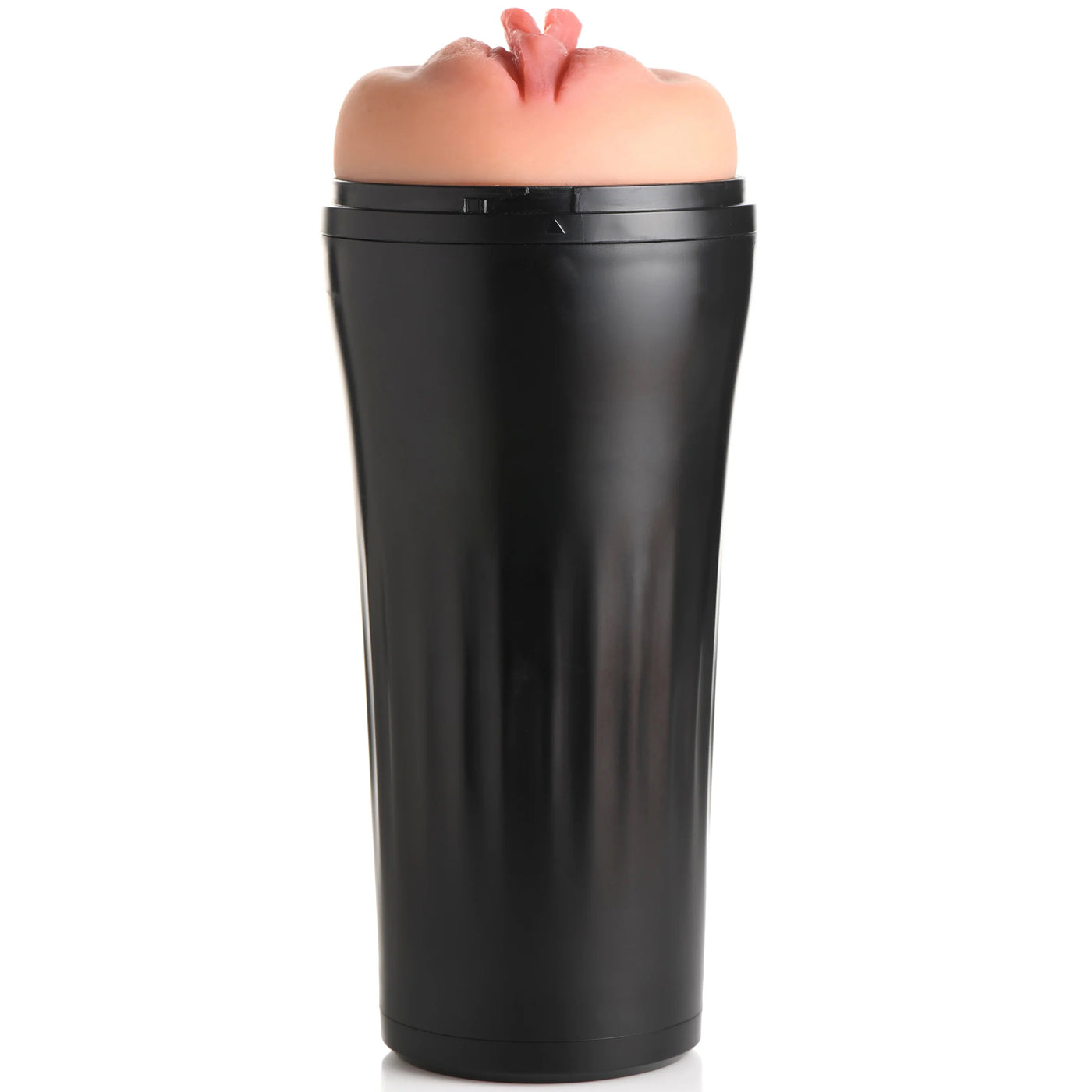 Curve Toys Mistress Vibrating Pussy Masturbator - Medium - Tan