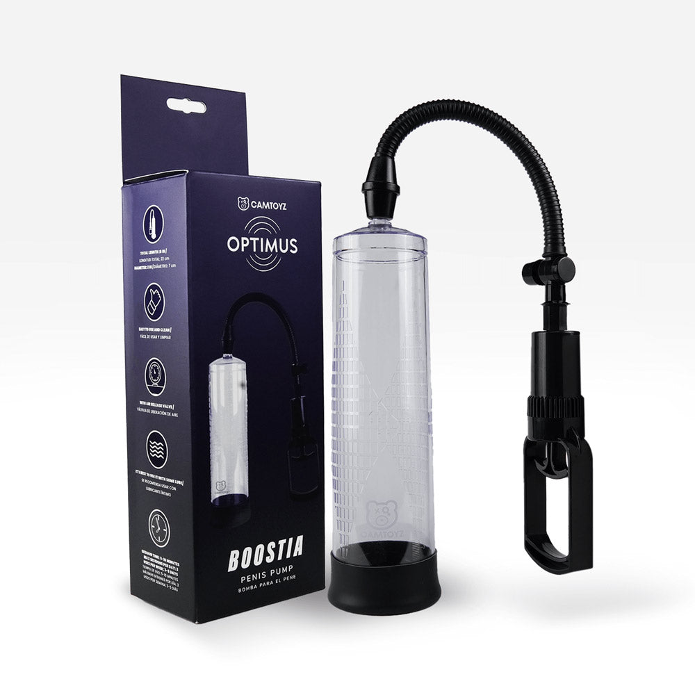 Camtoyz Boostia Penis Pump – Black – Enhances Circulation