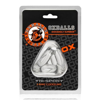 Atomic Jock Tri Sport 3 Ring Sling – Clear