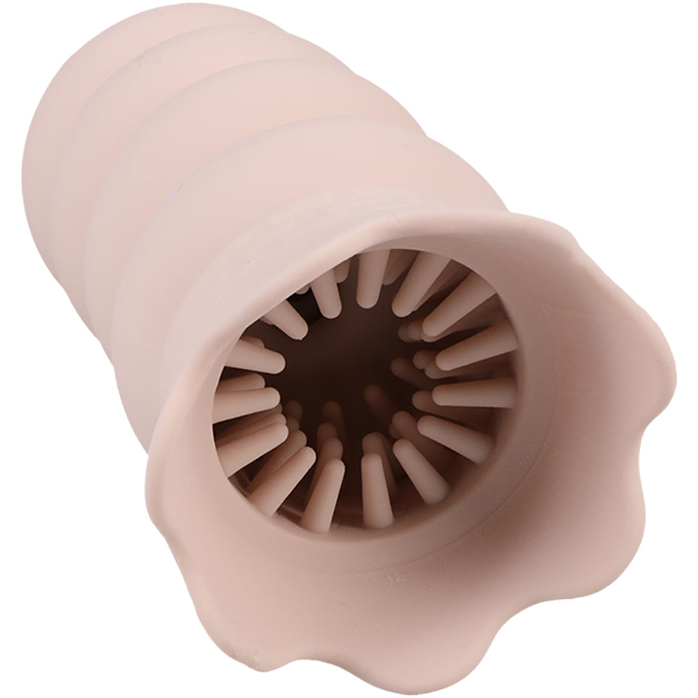 Doc Johnson Fantasy Fuckers The Worm Stroker - Beige - ULTRASKYN Texture