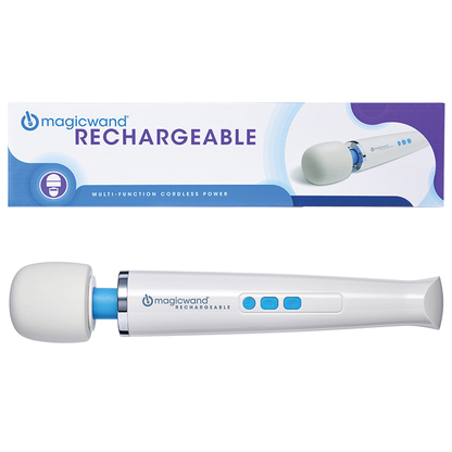 Magic Wand Rechargeable Massager – White – Multi-Speed