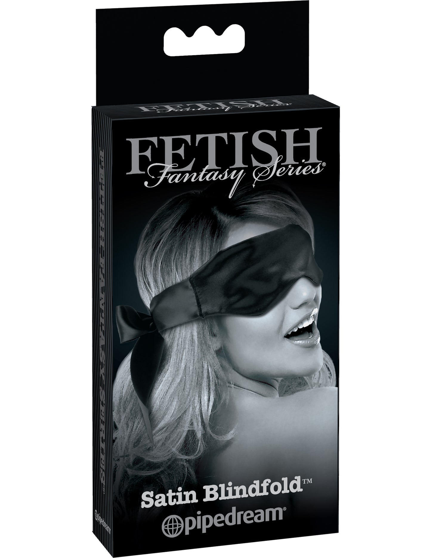 Pipedream Fetish Fantasy Limited Edition Satin Blindfold - Black