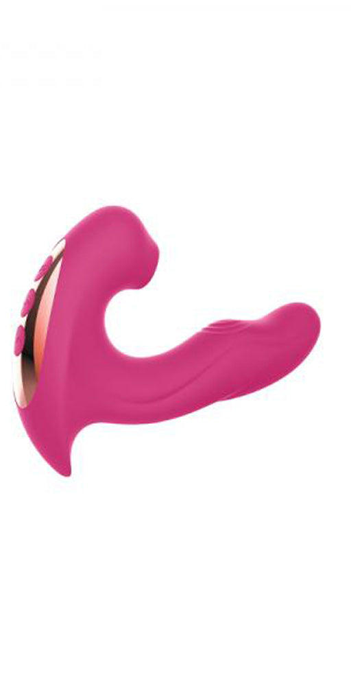 Hott Products Stardust Galaxy Rider G-Spot + Clit Stimulator – Pink