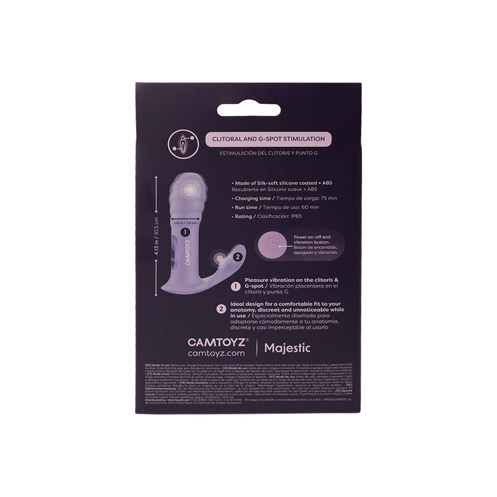 Camtoyz Juven Majestic Vibrator – Purple – 10 Vibration Modes
