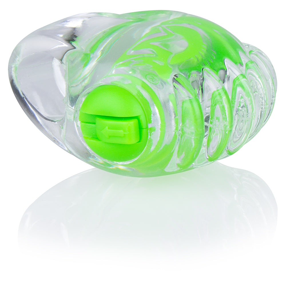Colorpop Quickie Fingo Tips Mini Vibe - Green - Vibrates, Waterproof